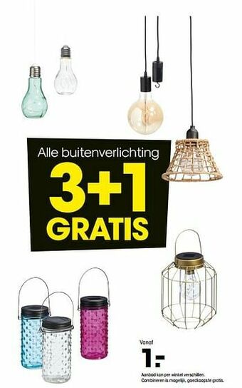 Kwantum Buitenverlichting aanbieding