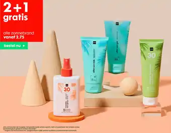 HEMA Alle zonnebrand aanbieding