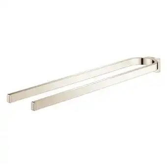 Grohe selection handdoekhouder dubbel 36cm vast nikkel