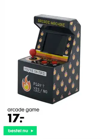 HEMA Arcade game aanbieding