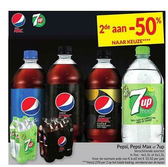 Pepsi, Pepsi Max Of 7up