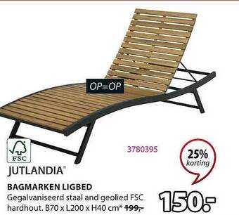 Jysk Jutlandia Bagmarken Ligbed aanbieding