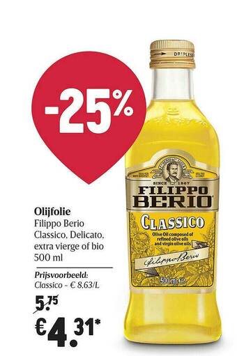 Olijfolie Flippo Berio