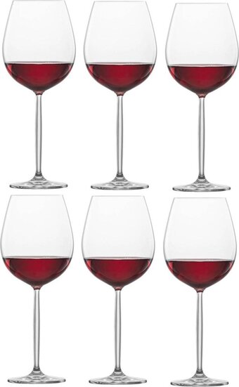 Schott zwiesel diva bourgogne wijnglas - 0,46 l - 6 stuks