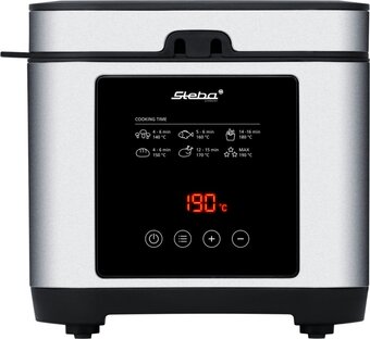 Bol.com Steba df150f frituurpan - 2,5l - 1 mand - fondue-set - rvs aanbieding