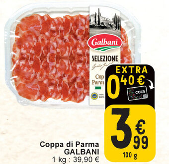Cora Galbani Coppa di Parma aanbieding