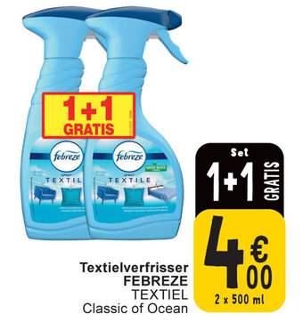 Cora Febreze Textielverfrisser aanbieding