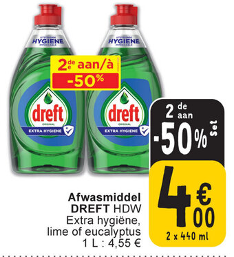 Cora Dreft Afwasmiddel aanbieding