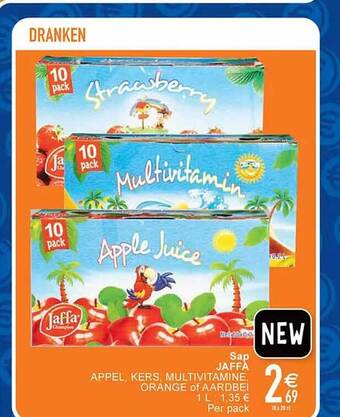 Cora Sap jaffa aanbieding