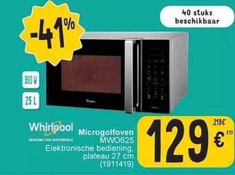 Cora Whirlpool microgolfoven aanbieding