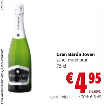 Colruyt Gran Baron Joven aanbieding
