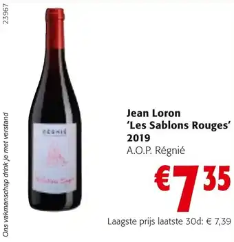 Colruyt Jean Loron Les Sablons Rouges aanbieding