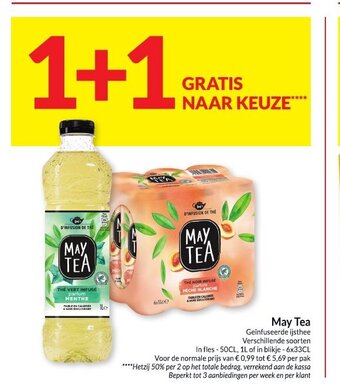 Intermarché May Tea aanbieding