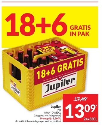 Intermarché Jupiler Pils aanbieding