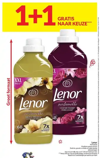 Intermarché Lenor Parfumelle aanbieding