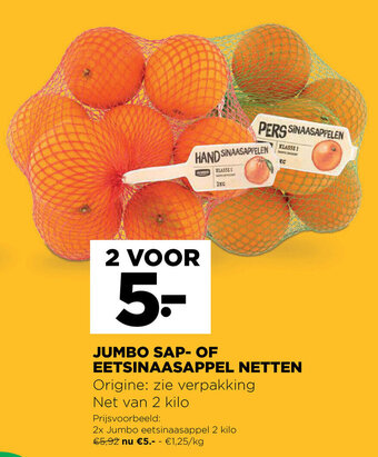 Jumbo Sap-of Eetsinaasappel Netten