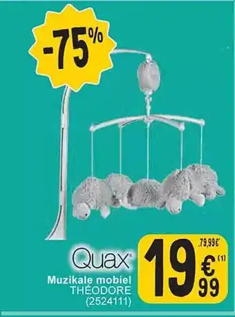 Quax muzikale mobiel théodore
