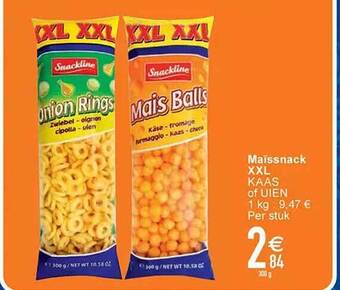 Cora Maïssnack xxl aanbieding