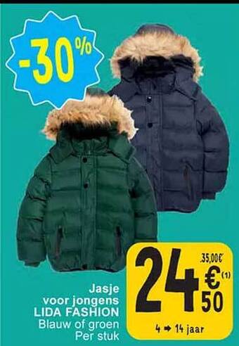 Cora Jasje voor jongens lida fashion aanbieding