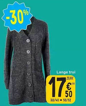 Cora Lange trui aanbieding
