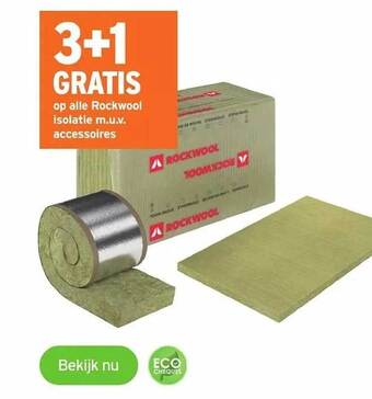 GAMMA Rockwool isolatie aanbieding