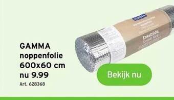 GAMMA Gamma noppenfolie aanbieding