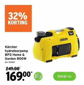 GAMMA Kärcher hydrofoorpomp bp3 home & garden 800w aanbieding