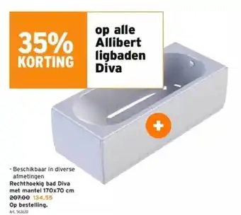 Allibert ligbaden diva