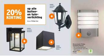 GAMMA Buiten en tuinverlichting aanbieding