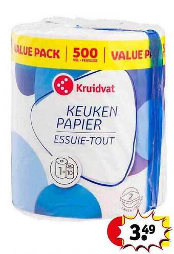 Kruidvat keuken papier