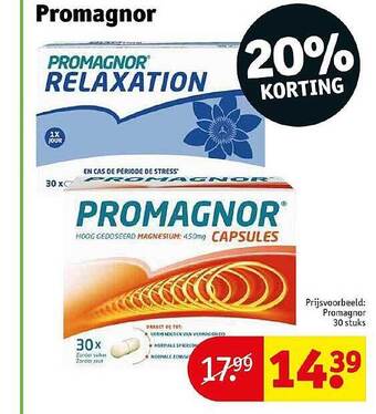 Kruidvat Promagnor aanbieding