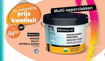 Brico Renaulac primer multi-oppervlakken aanbieding