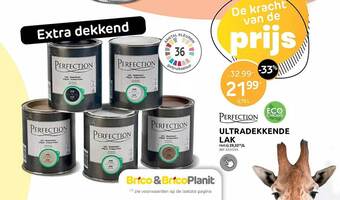 Brico Perfection ultradekkende lak aanbieding