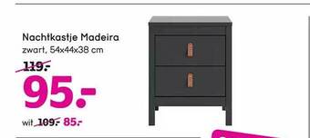 Leen Bakker Nachtkastje madeira aanbieding