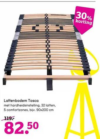 Leen Bakker Lattenbodem tosca aanbieding