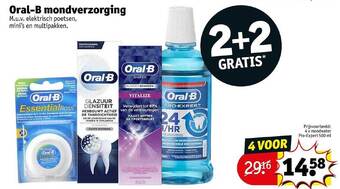 Kruidvat Oral-b mondverzorging aanbieding