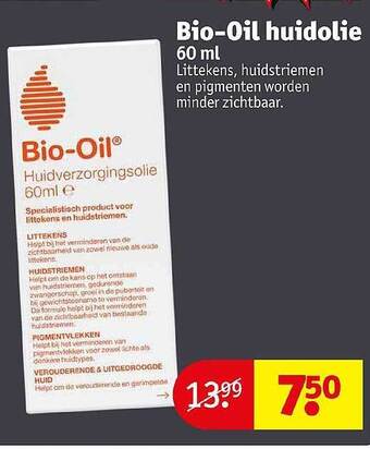 Kruidvat Biooil huidolie aanbieding