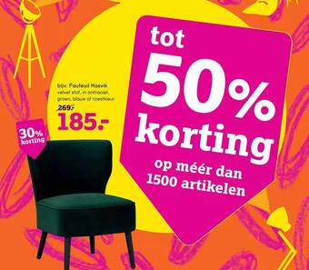 Leen Bakker Fauteuil hasvik aanbieding