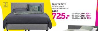 Leen Bakker Boxspring narvik aanbieding