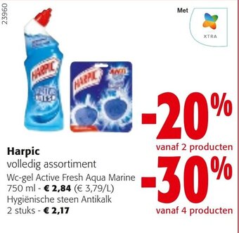 Colruyt Harpic volledig assortiment aanbieding