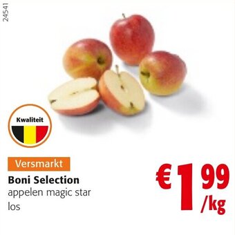 Colruyt Boni Selection appelen magic star los aanbieding