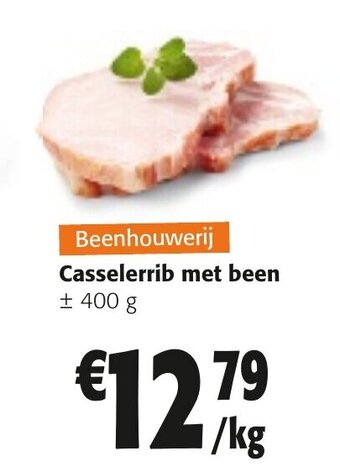Colruyt Casselerrib met been aanbieding