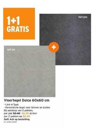 GAMMA Vloertegel dolce aanbieding