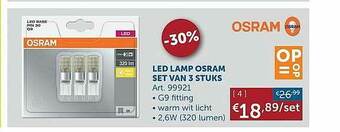 Led Lamp Osram Set Van 3 Stuks