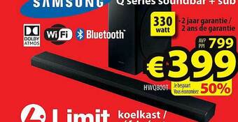 ElectroStock Samsung Qseries Soundbar aanbieding