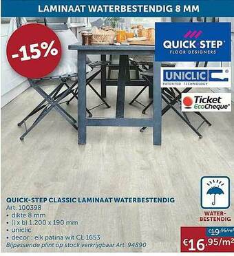 Laminaat Waterbestendig 8 Mm