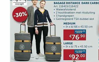 Bagage Distance Dark Carbo