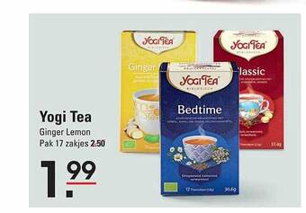 Sligro Yogi tea aanbieding