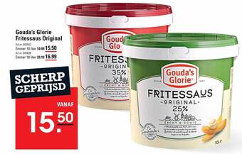 Sligro Gouda's glorie fritessaus original aanbieding
