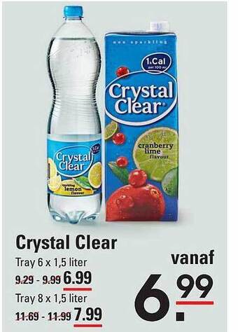 Sligro Crystal clear aanbieding